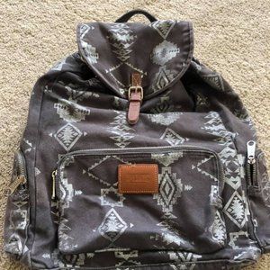 Pink victoria’s Secret canvas Backpack
